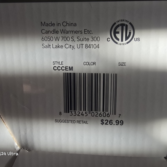 Candle Warmers Candle crock pot NIB Fits Large Candles - Picture 6 of 6